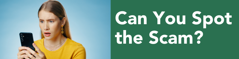 Can You Spot a Scam?