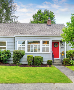 bright exterior photo of house